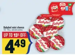 Marché Adonis Babybel mini cheese offer