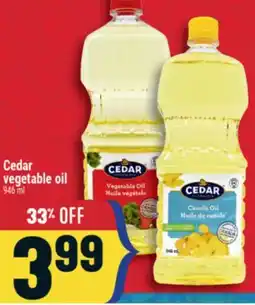 Marché Adonis Cedar vegetable oil offer