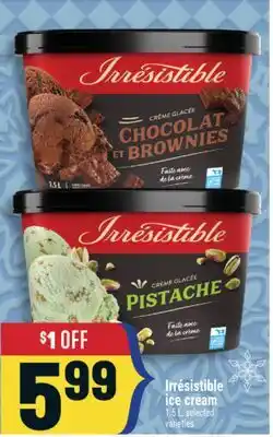 Marché Adonis Irrésistible ice cream offer