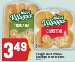 Marché Adonis Villaggio sliced breads or hamburger or hot-dog buns offer