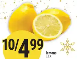 Marché Adonis Lemons offer