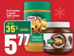 Marché Adonis Kraft hazelnut or peanut butter spread offer