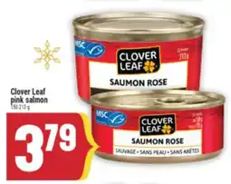Marché Adonis Clover Leaf pink salmon offer