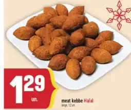 Marché Adonis Meat kebbe Halal offer