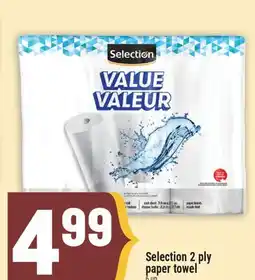Marché Adonis Selection 2 ply paper towel offer