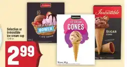 Marché Adonis Selection or Irrésistible ice cream cup offer