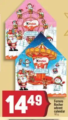 Marché Adonis Ferrero Rocher advent calendar offer
