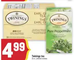Marché Adonis Twinings tea offer