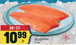 Marché Adonis Coho salmon fillets offer
