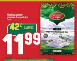 Marché Adonis Alnubalaa super premium basmati rice offer