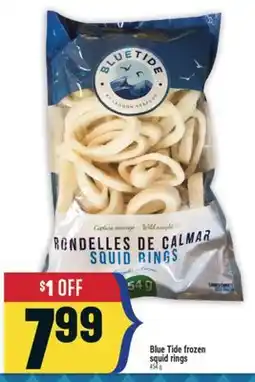 Marché Adonis Blue Tide frozen squid rings offer