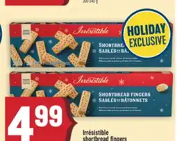 Marché Adonis Irrésistible shortbread fingers offer