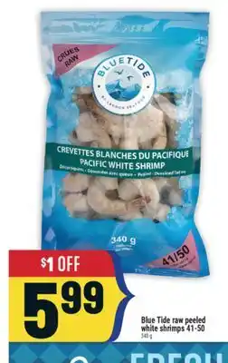 Marché Adonis Blue Tide raw peeled white shrimps 41-50 offer