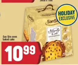 Marché Adonis San Siro oven baked cake offer