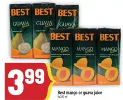Marché Adonis Best mango or guava juice offer