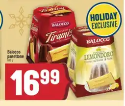 Marché Adonis Balocco panettone offer