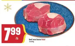 Marché Adonis Beef osso bucco Halal offer