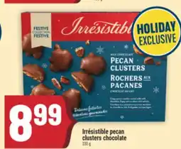 Marché Adonis Irrésistible pecan clusters chocolate offer