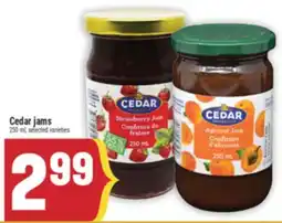 Marché Adonis Cedar jams offer
