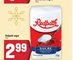 Marché Adonis Redpath sugar offer