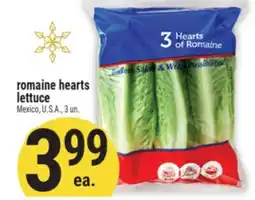 Marché Adonis Romaine hearts lettuce offer