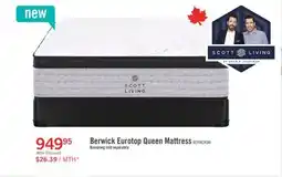 The Brick Scott Living Berwick ET Queen Mattress offer