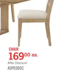The Brick Aspen Dining Chair with Fabric Seat, Slat-Back - Natural offer