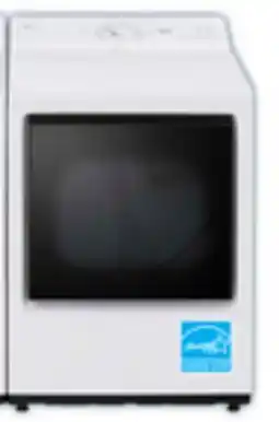 The Brick LG 7.3 Cu. Ft. Electric Dryer with AI Sensing and ThinQ - Alpine White - DLE8200CW offer