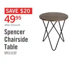 The Brick Spencer 20 Accent Table - Brown offer