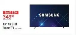 The Brick SAMSUNG 43 U7900F Crystal UHD 4K Smart Tizen OS TV (UN43U7900FFXZC) - 2025 Model offer