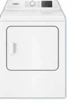 The Brick Whirlpool 29 7.0 Cu. Ft. Electric Dryer with AutoSensing - YWED4105SW offer