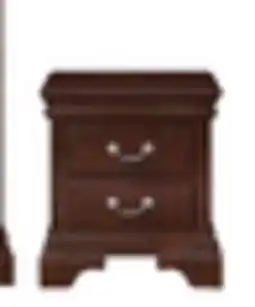 The Brick Marco Bedside 2-Drawer Nightstand, 21W x 24H - Cherry Brown offer