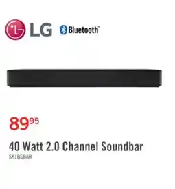 The Brick LG 2.0 CH Bluetooth Dolby Atmos DTS:X Soundbar (SK1.ACANLLK) offer
