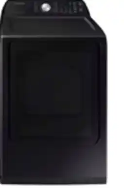 The Brick Samsung 7.4 Cu. Ft. Electric Dryer - Black Stainless Steel - DVE47CG3500VAC offer