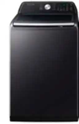 The Brick Samsung 5.4 Cu. Ft. Top-Load Washer - Black Stainless Steel - WA46CG3505AVA4 offer