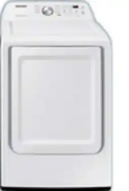 The Brick Samsung 7.2 Cu. Ft. Electric Dryer - White - DVE45T3200W/AC offer