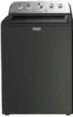 The Brick Maytag 5.4 Cu Ft. Top Load Agitator Washer with Pet Pro Option Volcano Black - MTW5605RU offer