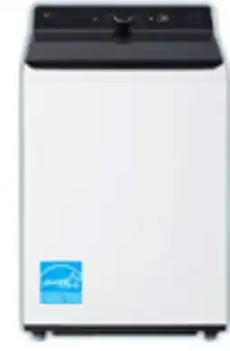 The Brick LG 6.1 Cu. Ft. Smart Top-Load High-Efficiency Washer - White - WT8405CW offer
