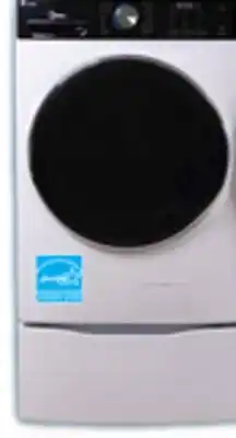 The Brick Midea 5.2 Cu. Ft. Front-Load High-Efficiency Washer - White - Stackable - MLH52N4AWW offer
