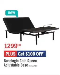 The Brick Baselogic Gold Queen Adjustable Base offer