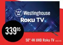 The Brick Westinghouse 50 4K UHD Roku Smart TV offer