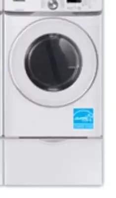 The Brick Samsung 7.5 Cu. Ft. Electric Dryer - White - Stackable - DVE45T6005W/AC offer