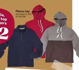 Giant Tiger Fleece top offer