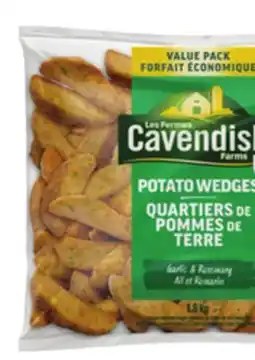 Giant Tiger Cavendish Farms potato wedges offer