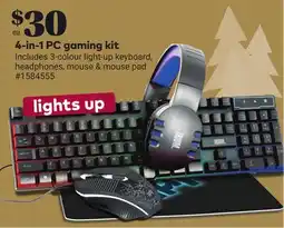 Giant Tiger 4-in-1 PC gaming kit offer