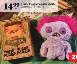 Giant Tiger Hairy Fuggs Fuggler plush offer