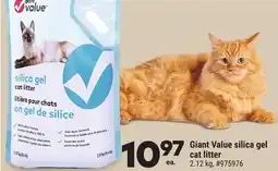 Giant Tiger Giant Value silica gel cat litter offer