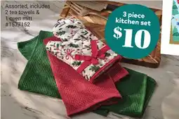 Giant Tiger 3 Piece Kitchen Set offer