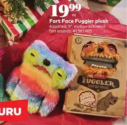Giant Tiger Fart Face Fuggler plush offer