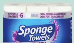 Giant Tiger Sponge Towels paper towel offer